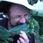 Green Deane sampling a nopales. Photo by Kelly Fagan