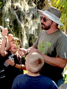 Foraging classes are held rain or shine. Photo by Kelly Fagan. 