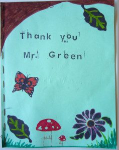 My own personal thank you card. Thanks!